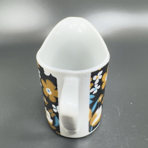 Vintage Royal Crown Mexican Fiesta By Kitty Small Porcelain Pitcher Creamer VTG - Picture 4 of 8